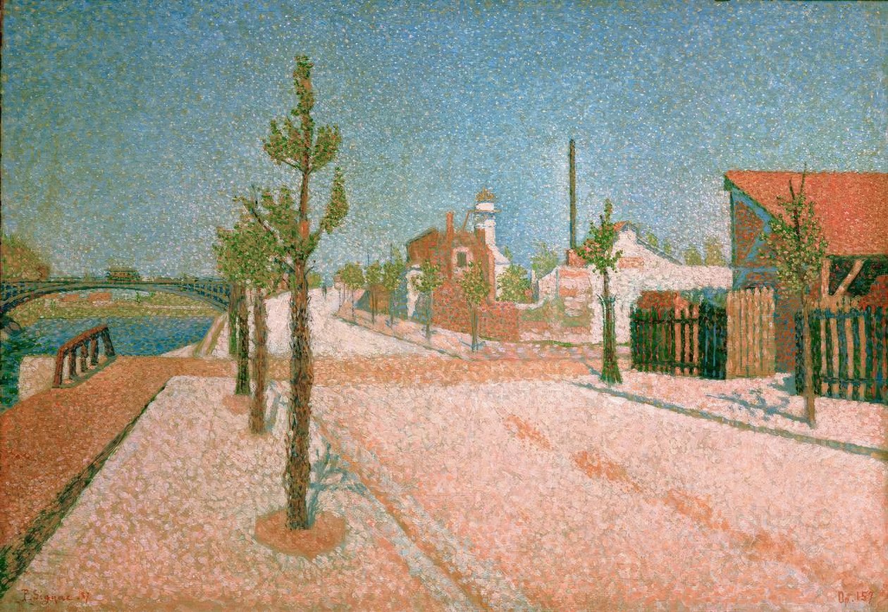 Quai de Clichy - Paul Signac