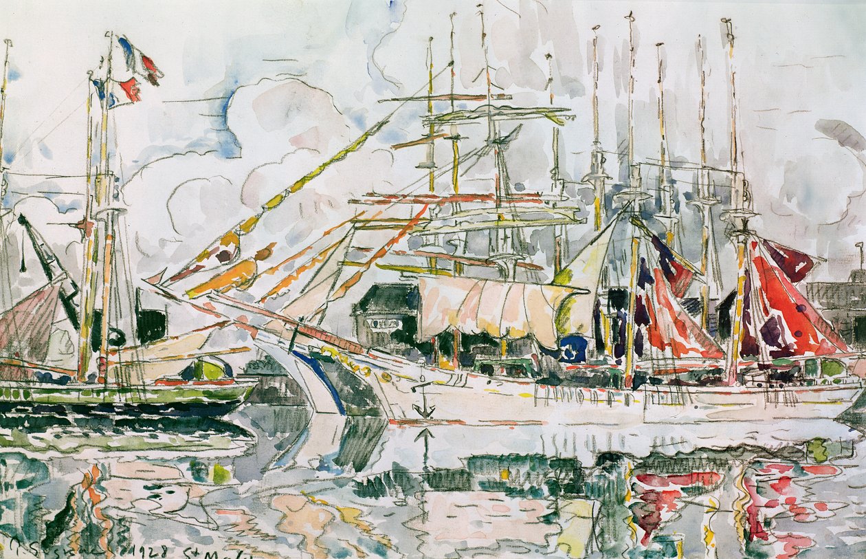 Saint-Malo, 1928 - Paul Signac
