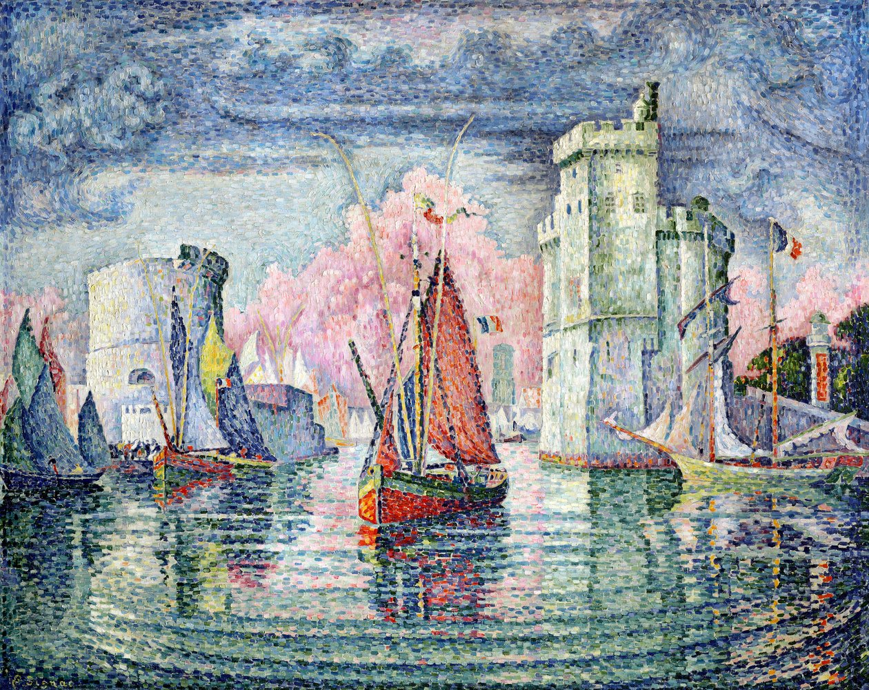 Le Port de La Rochelle, 1921 - Paul Signac