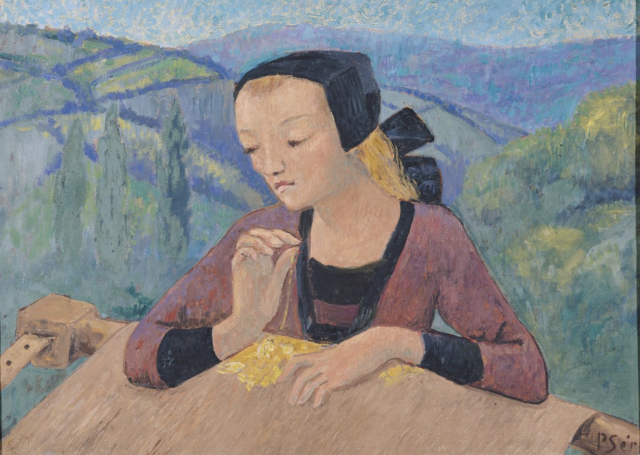 La Brodeuse - Paul Sérusier