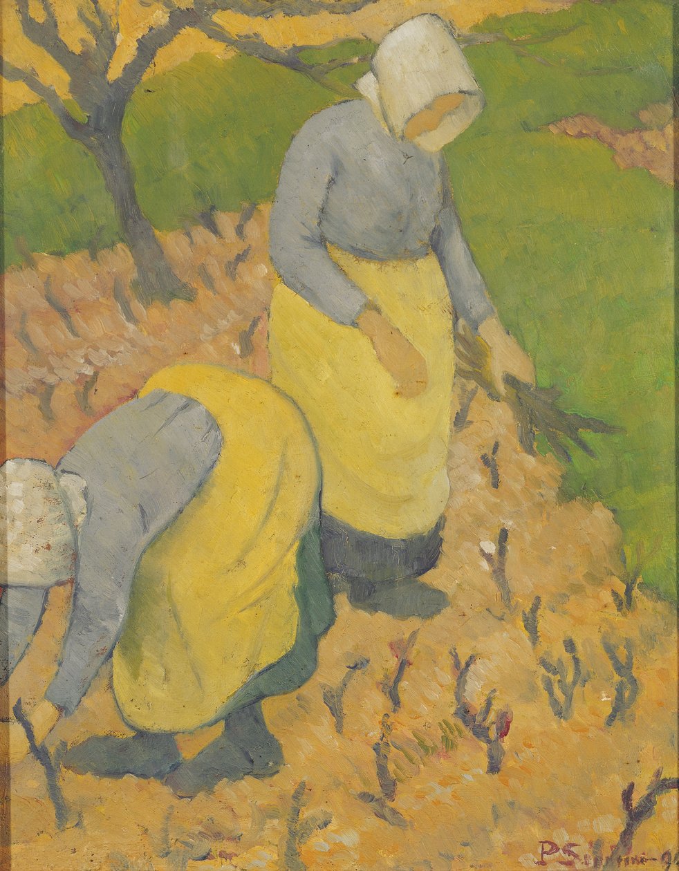Femmes dans le vignoble, 1890 - Paul Sérusier