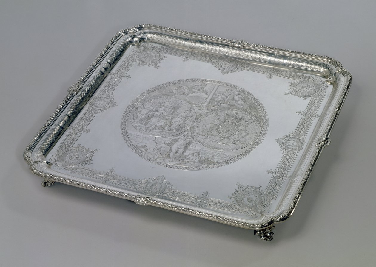 Le Salver Walpole, 1728 (argent) - Paul de Lamerie