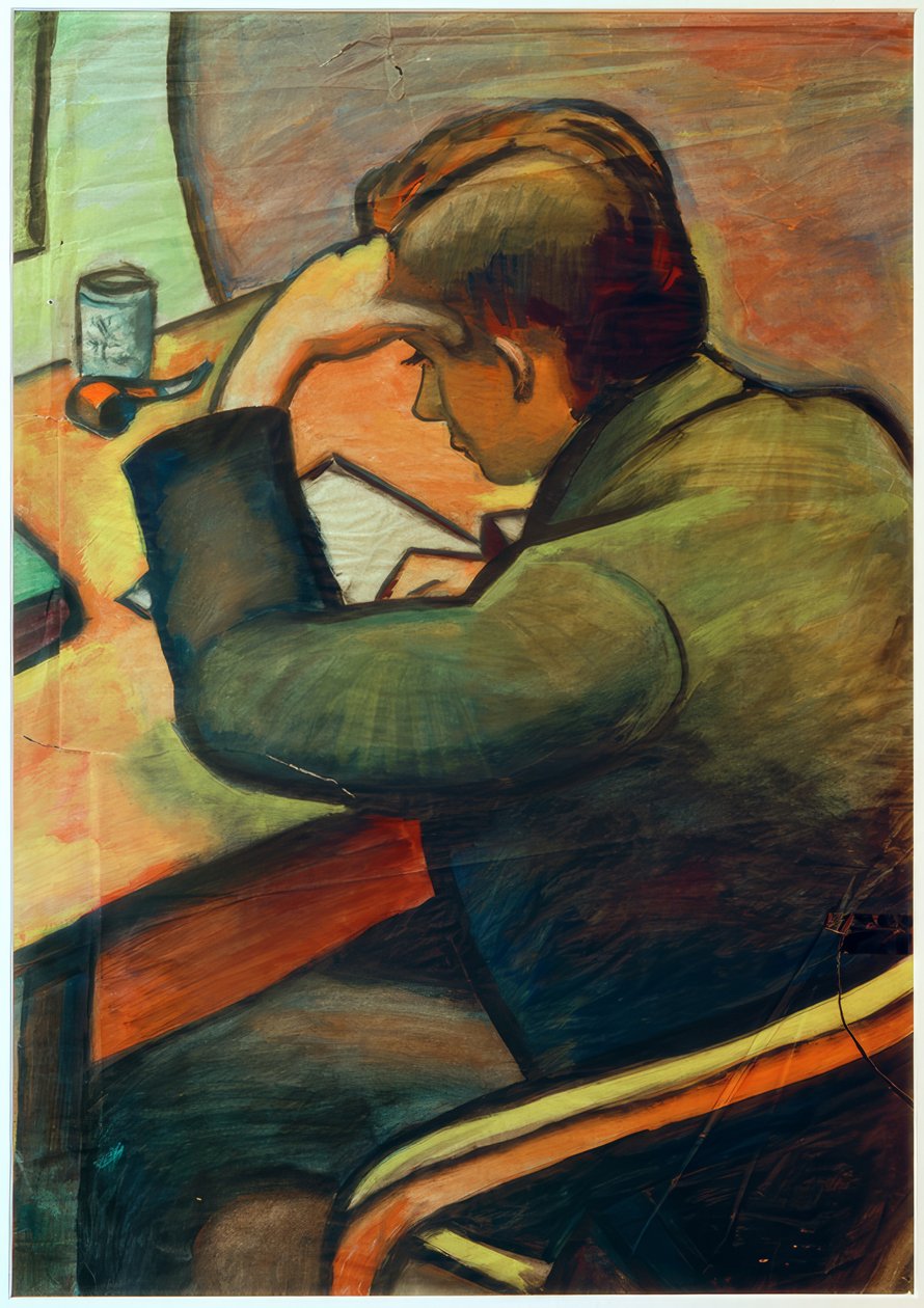 Portrait (Hans Simsa) - Paul Adolf Seehaus