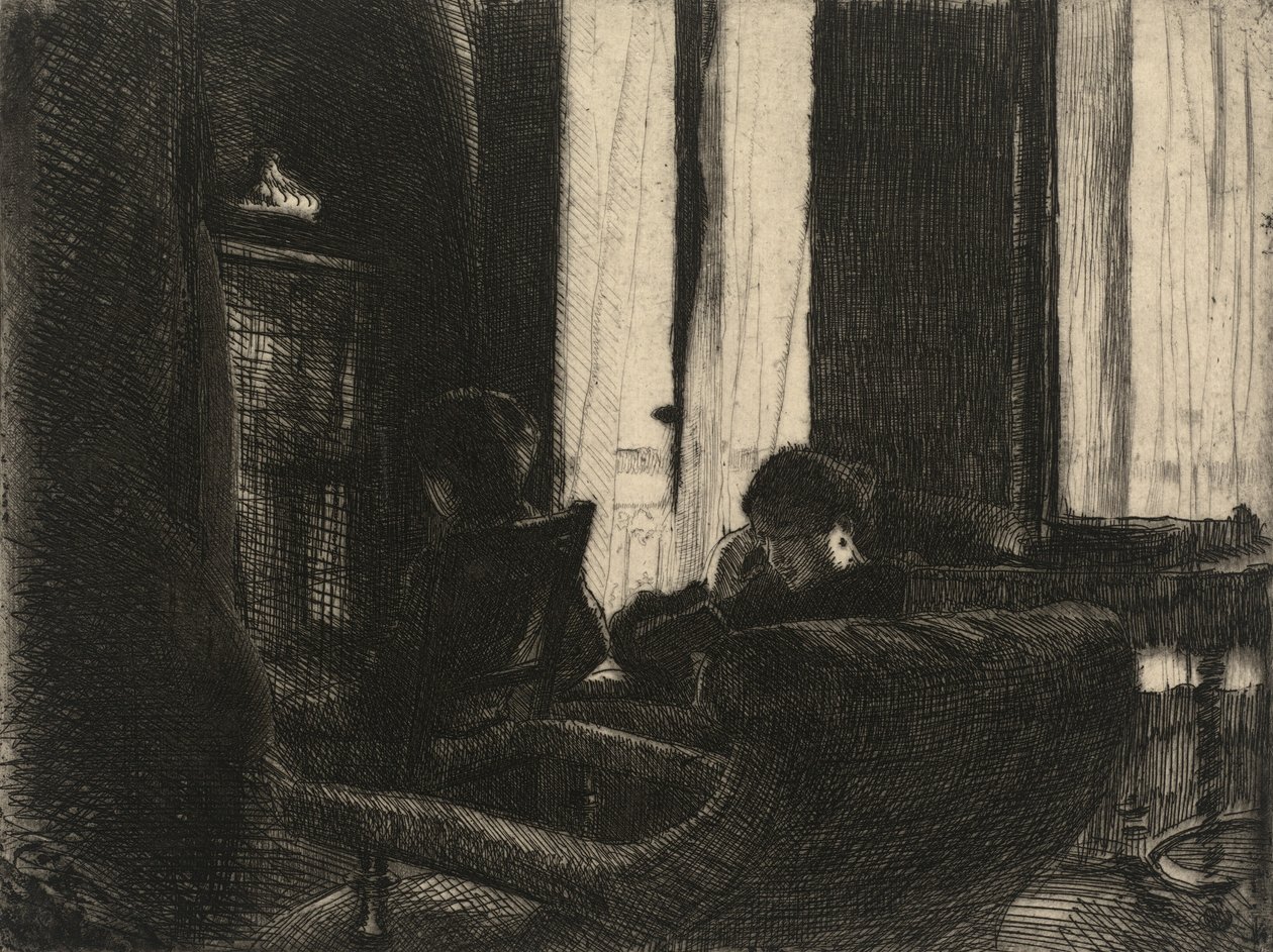Intimité, 1889 - Paul Albert Besnard