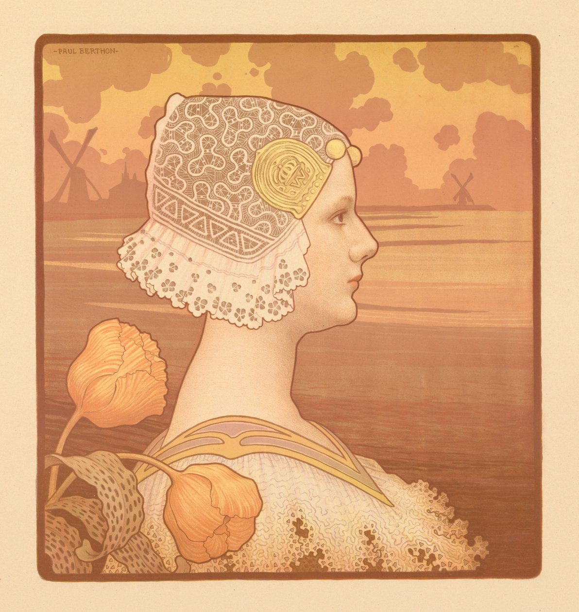 Sa très gracieuse Majesté la Reine Wilhelmina - Paul Berthon