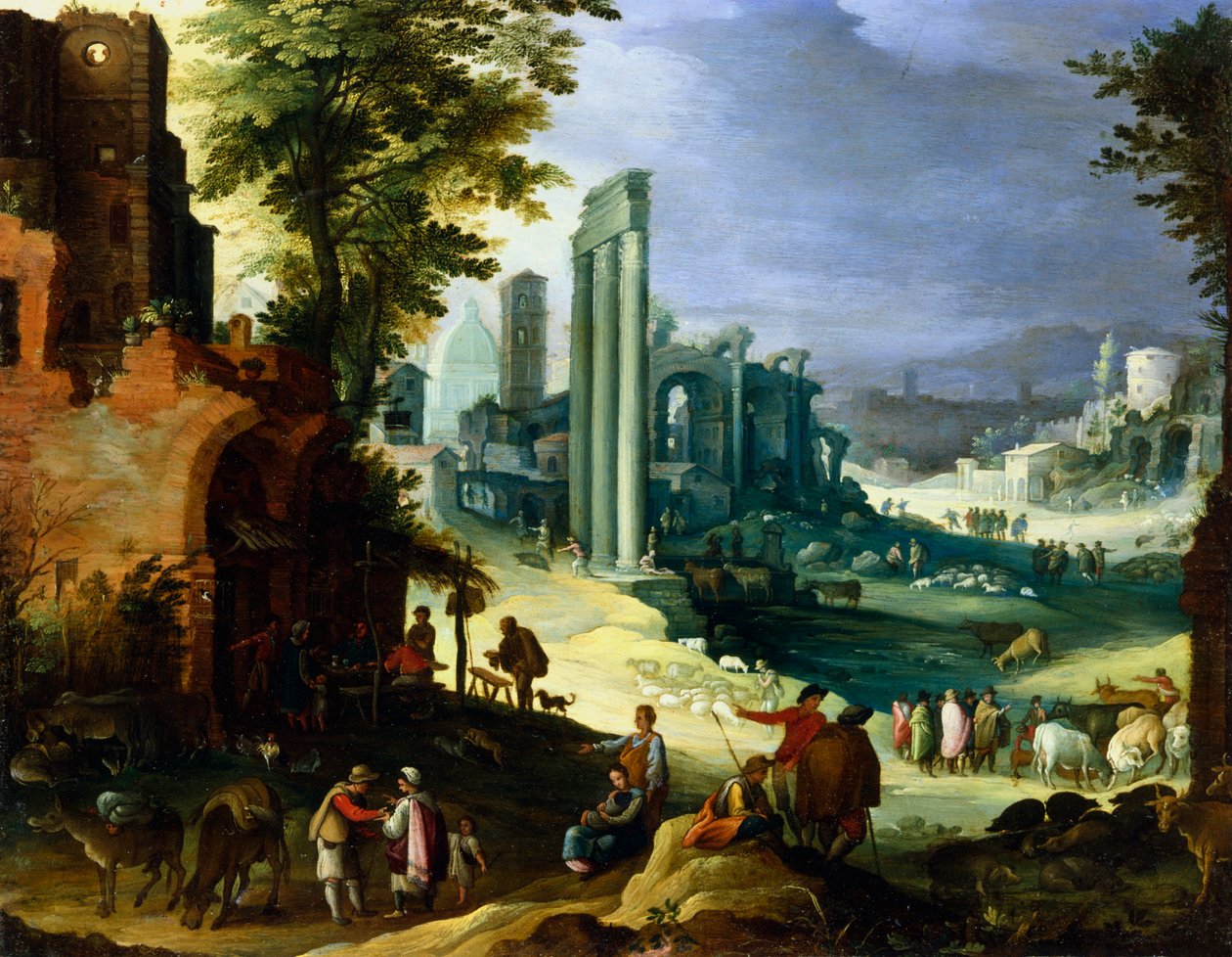 Vue de Rome, vers 1574-1626 - Paul Bril