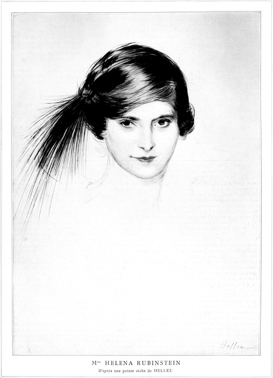 Helena Rubinstein par Paul César Helleu - Paul Cesar Helleu