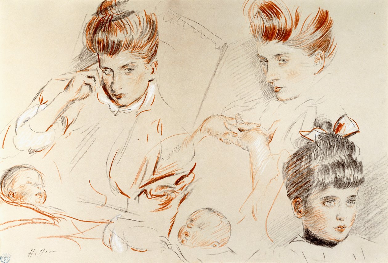 Esquisses de Mme - Paul Cesar Helleu