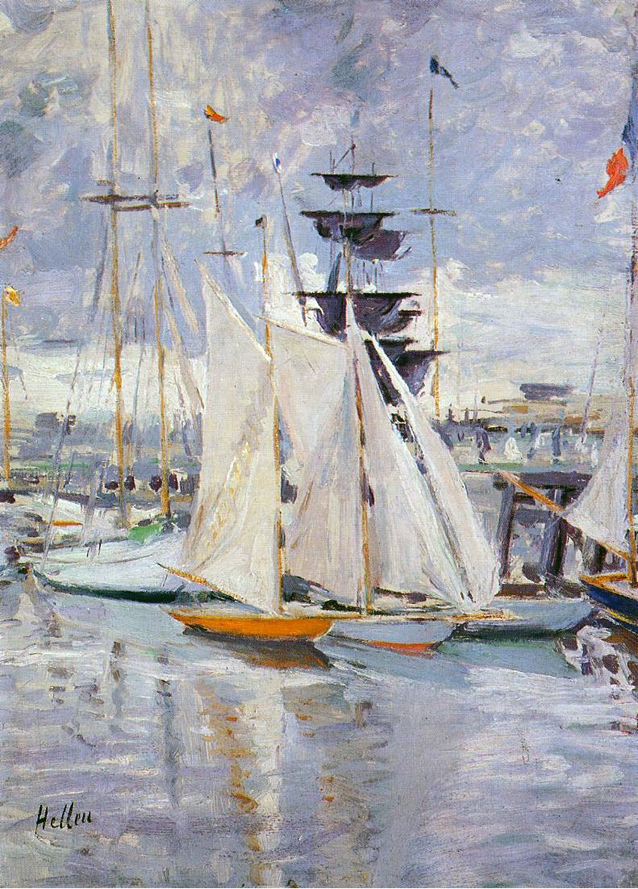 Le Port, Deauville, Normandie, 1912 - Paul Cesar Helleu
