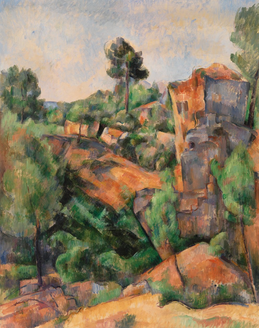 Carrière de Bibémus - Paul Cézanne