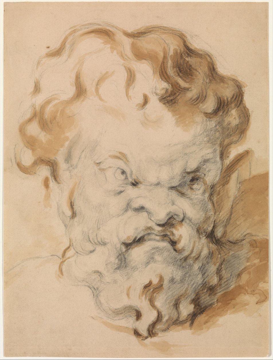 Tête de Silène - Paul Cézanne