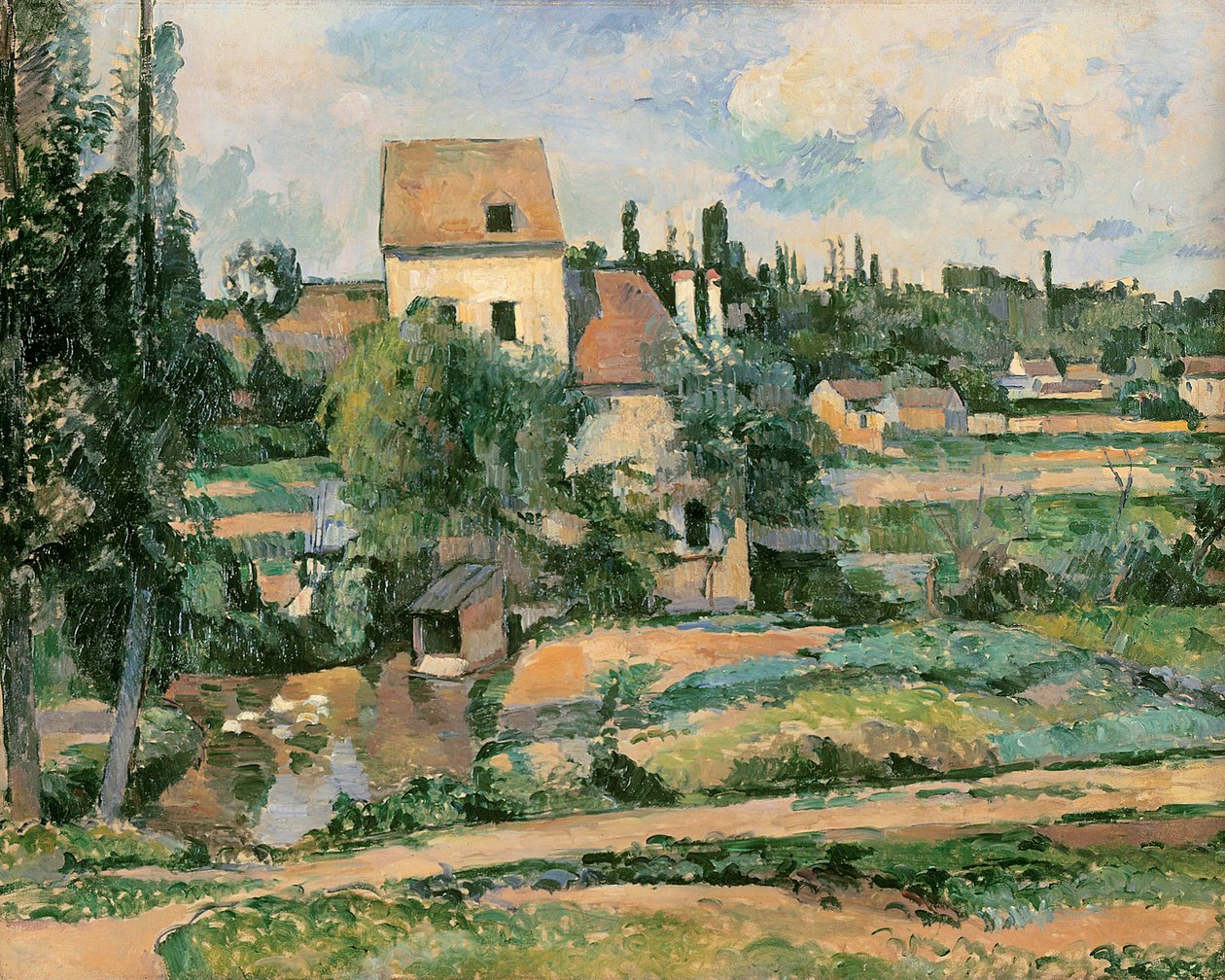 Moulin de la Couleuvre à Pontoise - Paul Cézanne