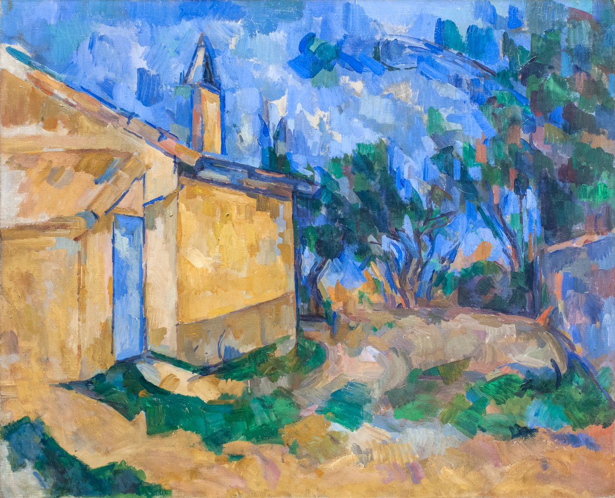 Le Cabanon de Jourdan - Paul Cézanne