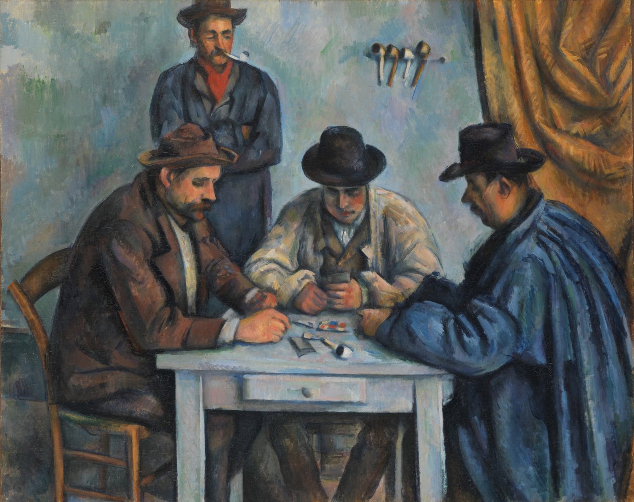 Les joueurs de cartes - Paul Cézanne