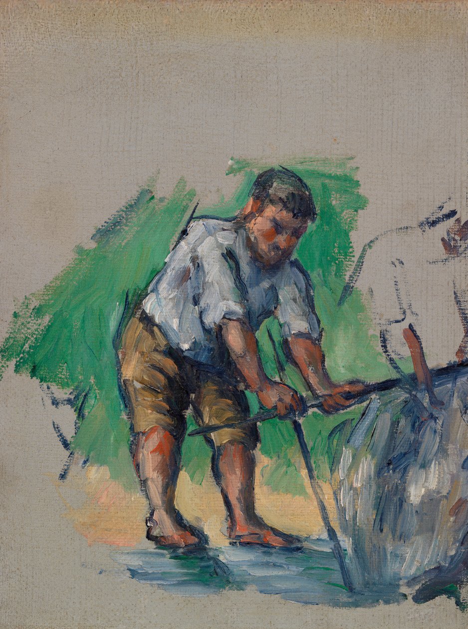 Le puisatier - Paul Cézanne