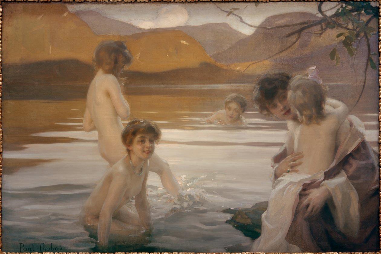 Premier bain - Paul Chabas