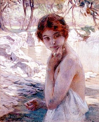 Fille près d
