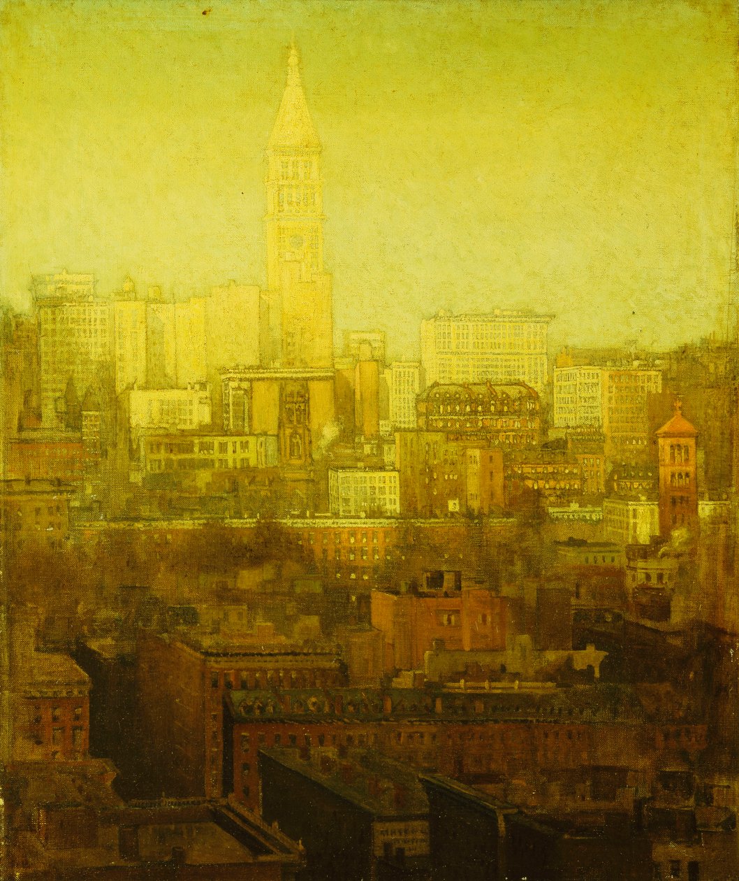 Paysage urbain de New York - Paul Cornoyer