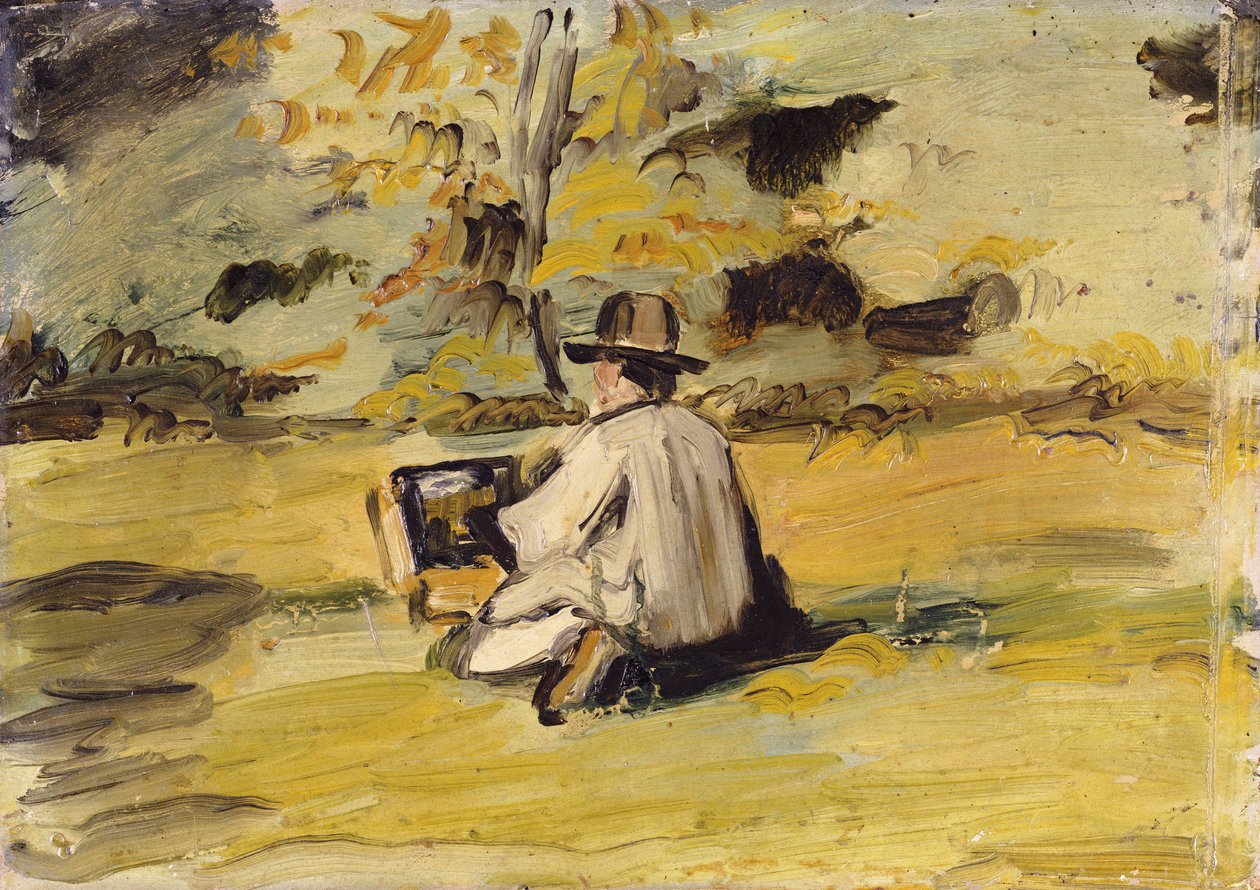 Un peintre au travail - Paul Cézanne