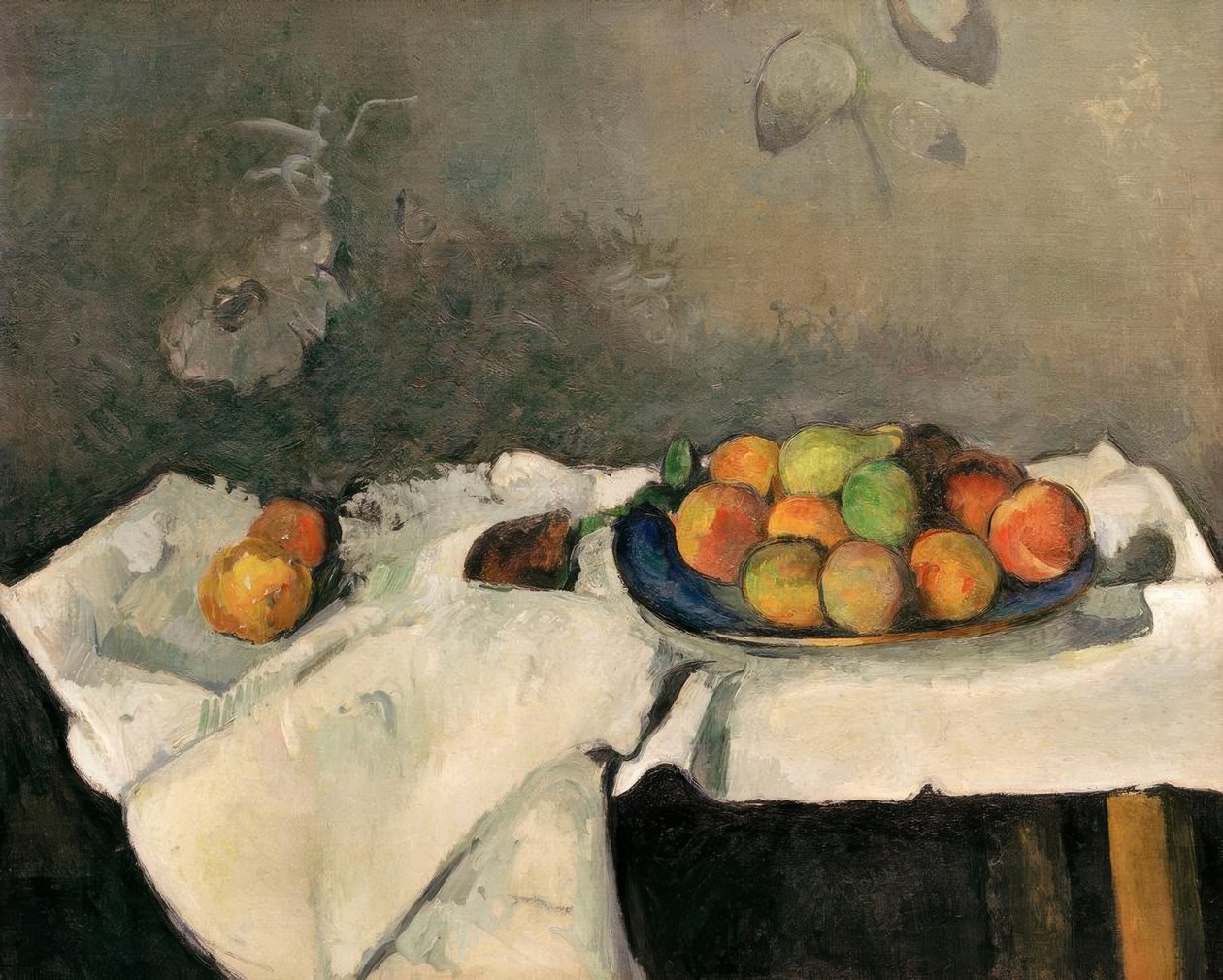 Assiette de pêches - Paul Cézanne