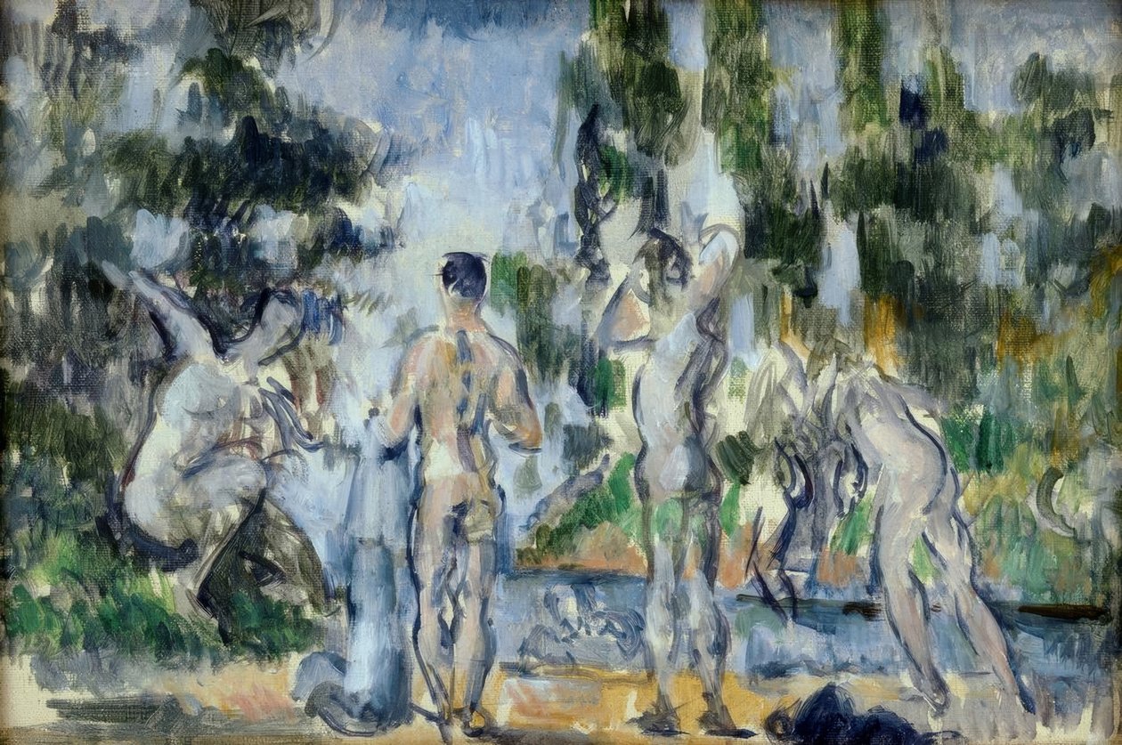 Baigneurs - Paul Cézanne