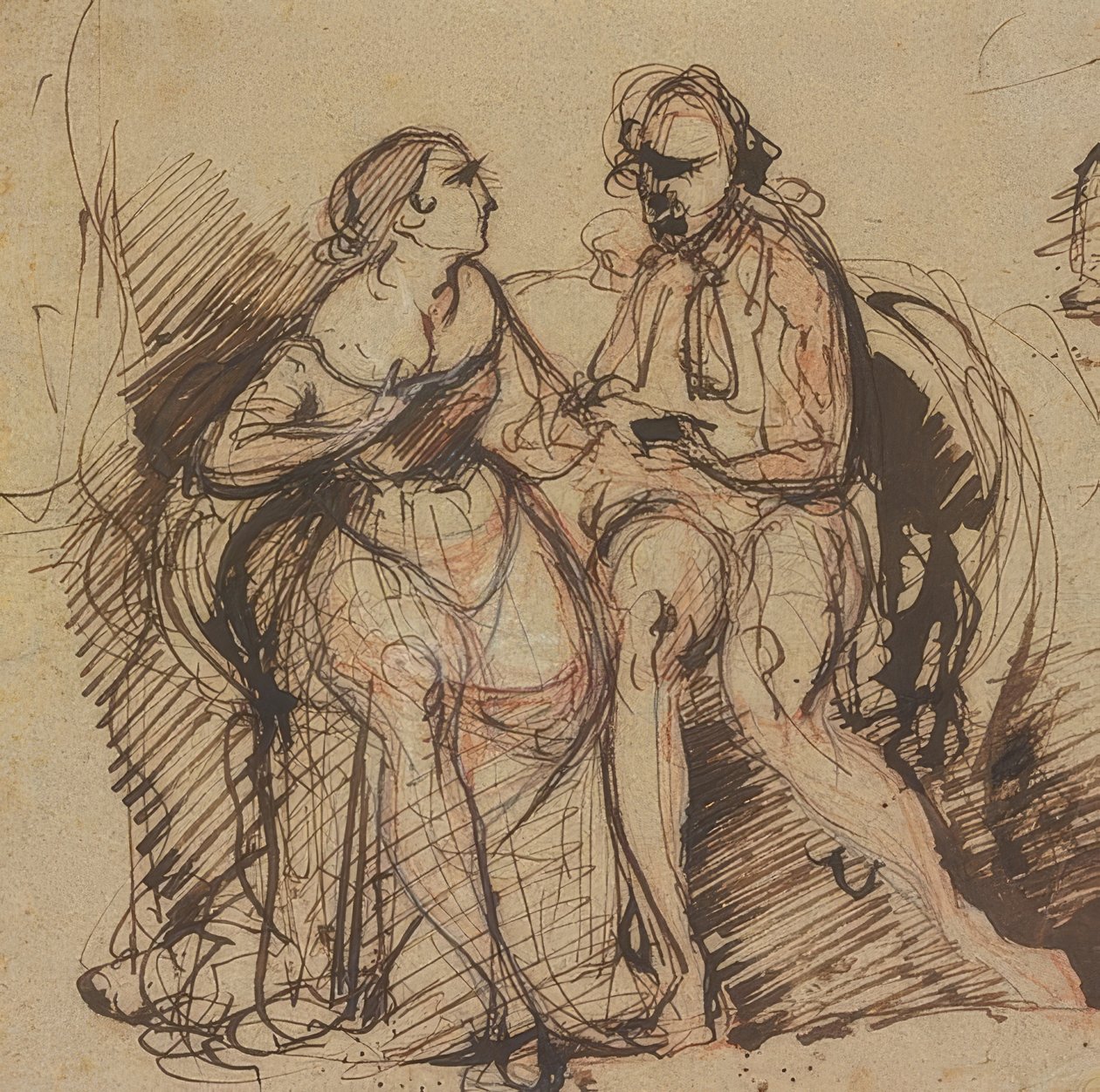 Pause de bal - Paul Cézanne