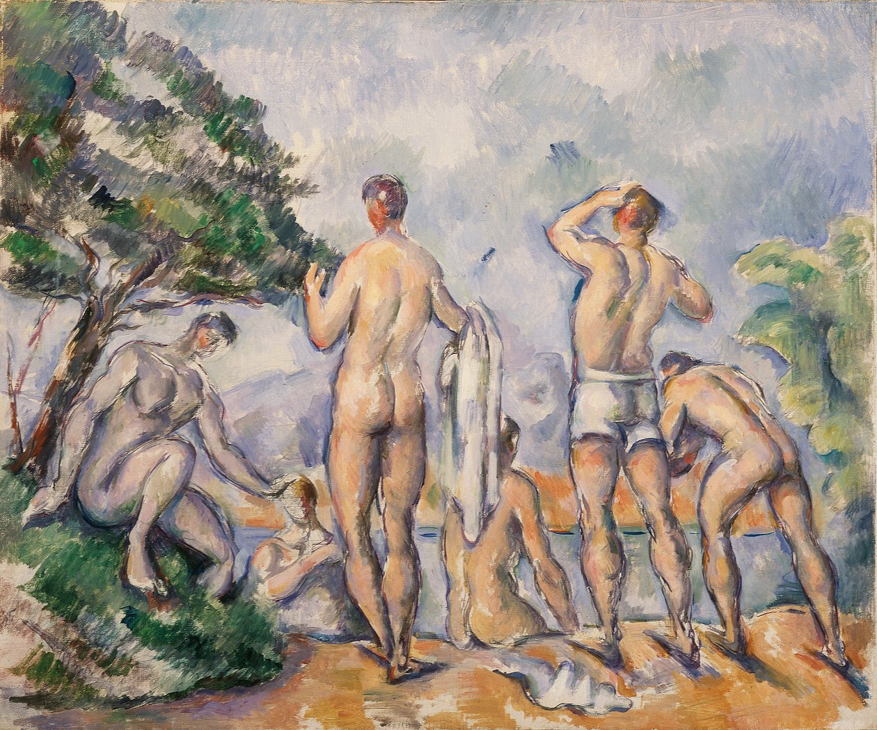 Baigneurs - Paul Cézanne