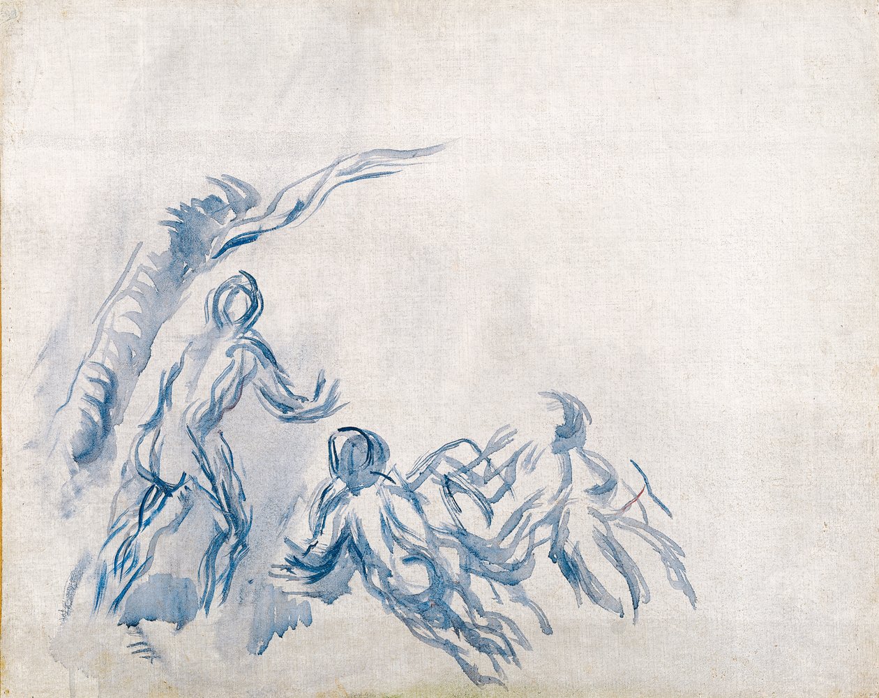 Baigneuses, 1904-1906 - Paul Cézanne