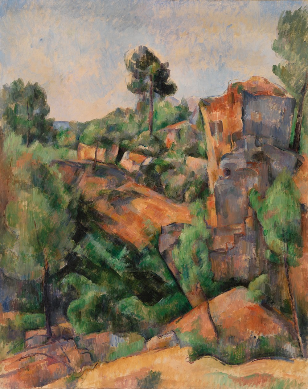 Carrière de Bibémus - Paul Cézanne