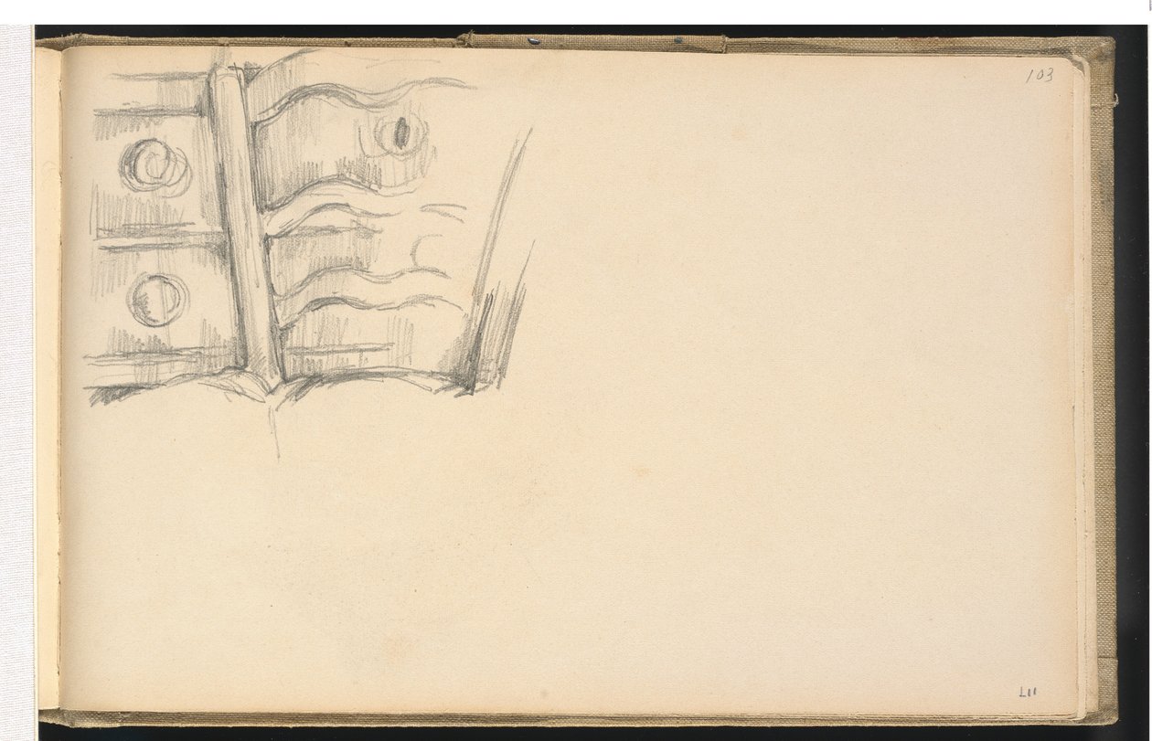 Chaise et commode - Paul Cézanne