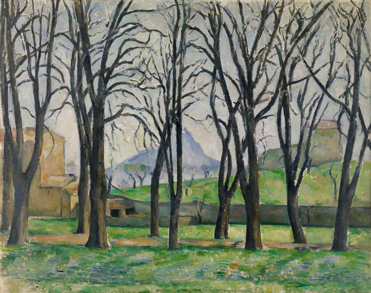 Châtaigniers au Jas de Bouffan - Paul Cézanne