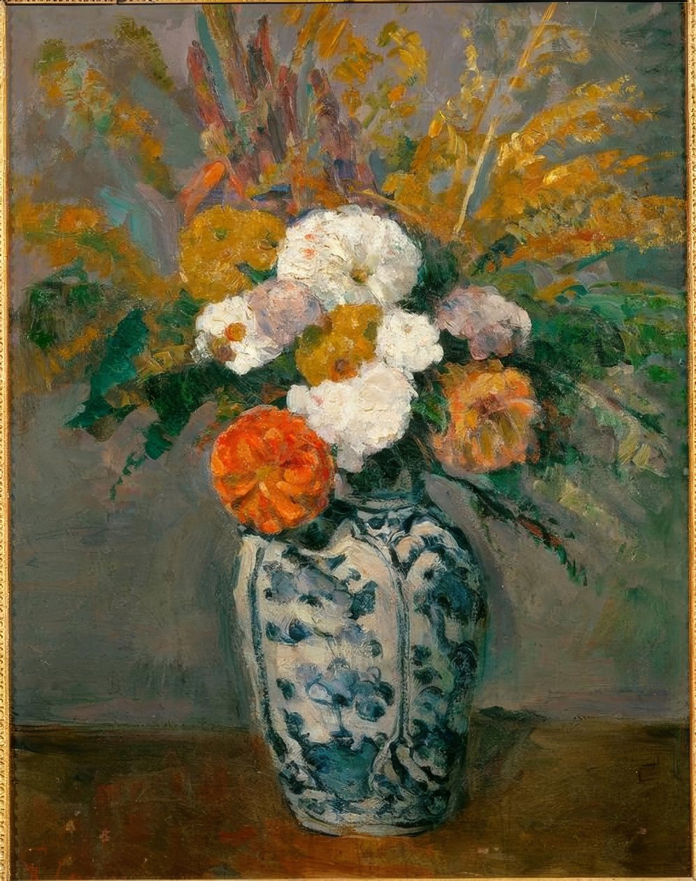 Dahlias - Paul Cézanne