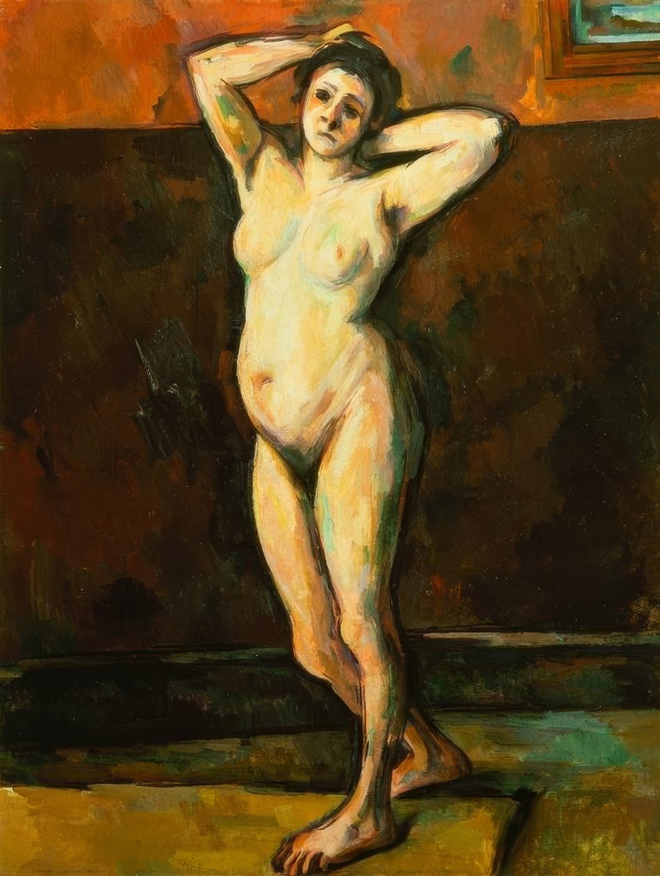 Femme nue debout - Paul Cézanne