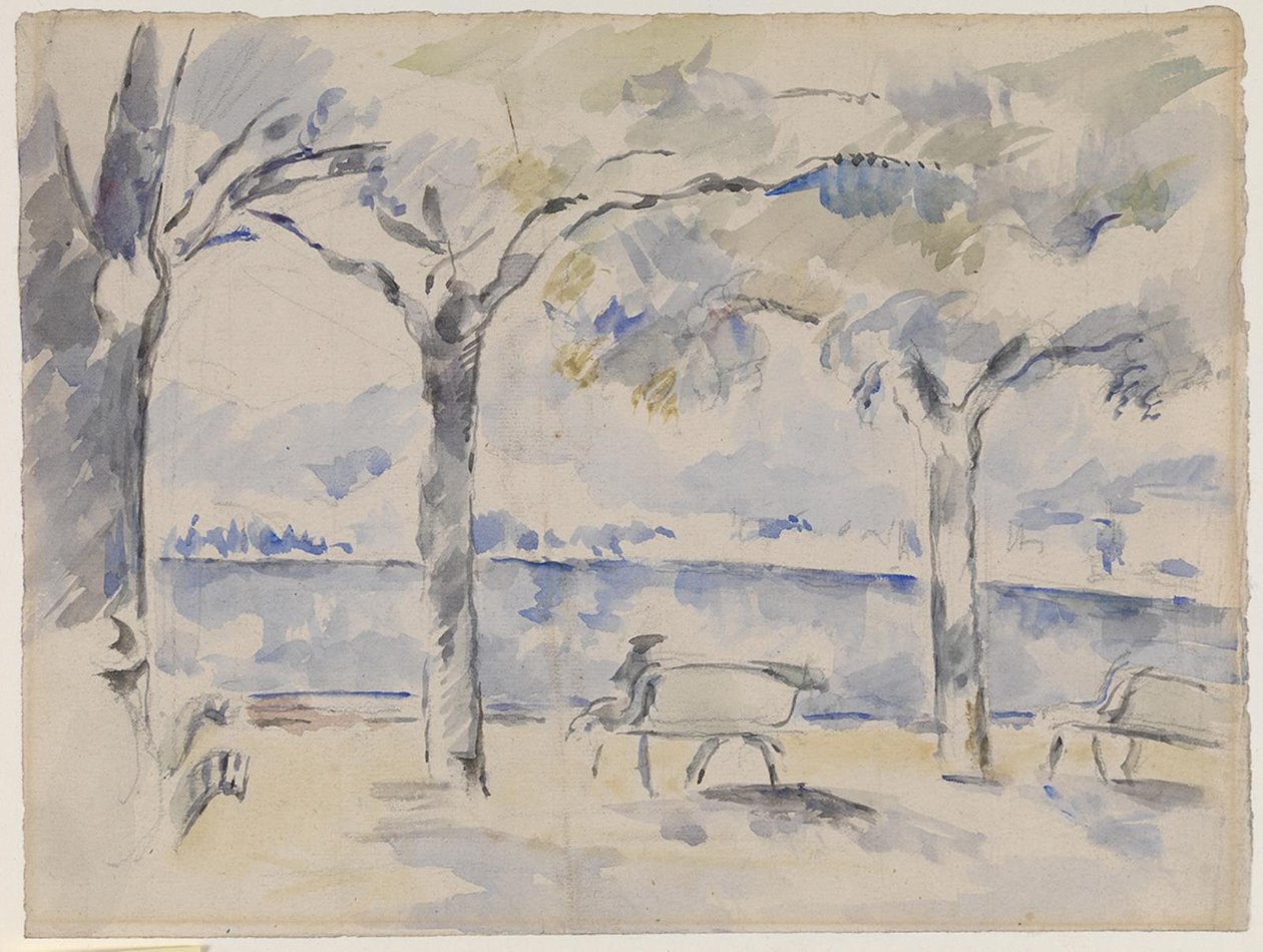 Le jardin - Paul Cézanne