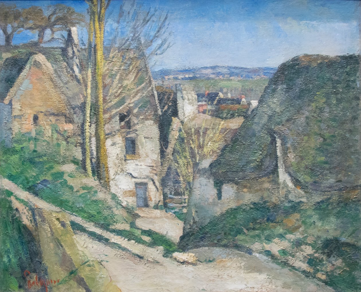 La Maison du pendu - Paul Cézanne