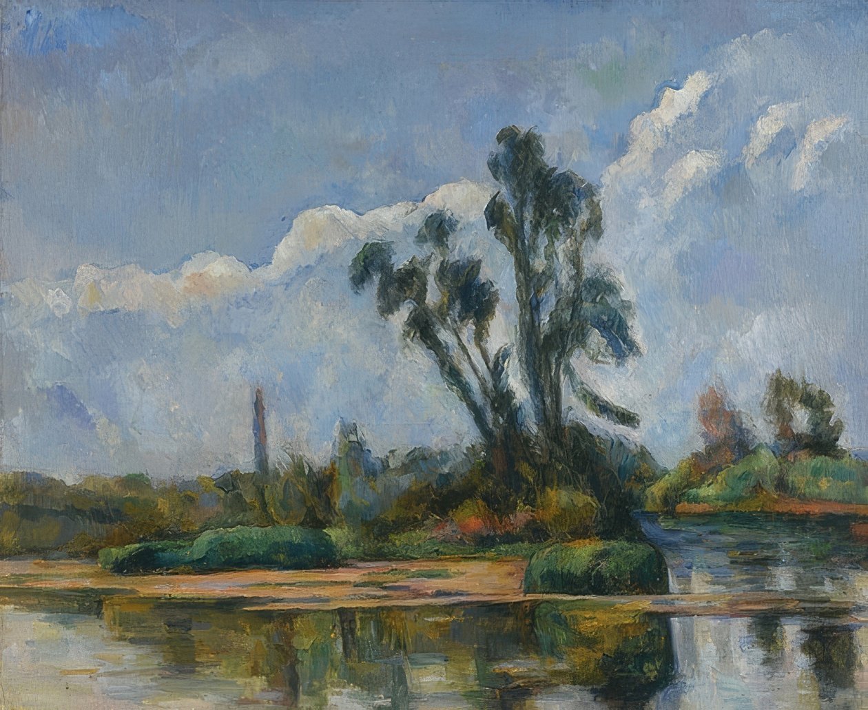 La Rivière - Paul Cézanne