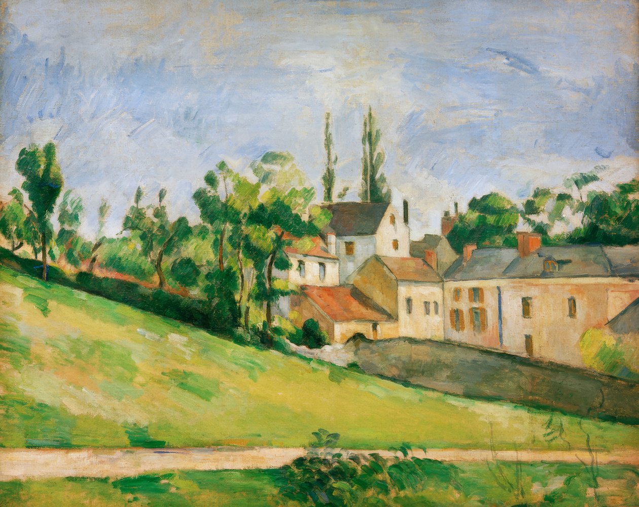 La Route montant - Paul Cézanne