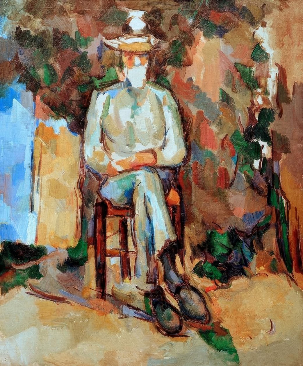 Le Jardinier Vallier - Paul Cézanne