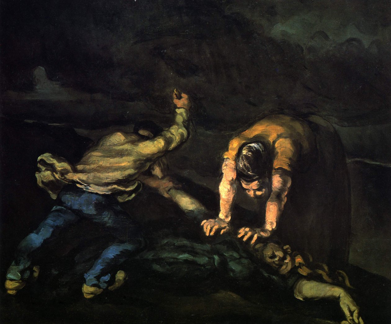 Le Meurtre - Paul Cézanne