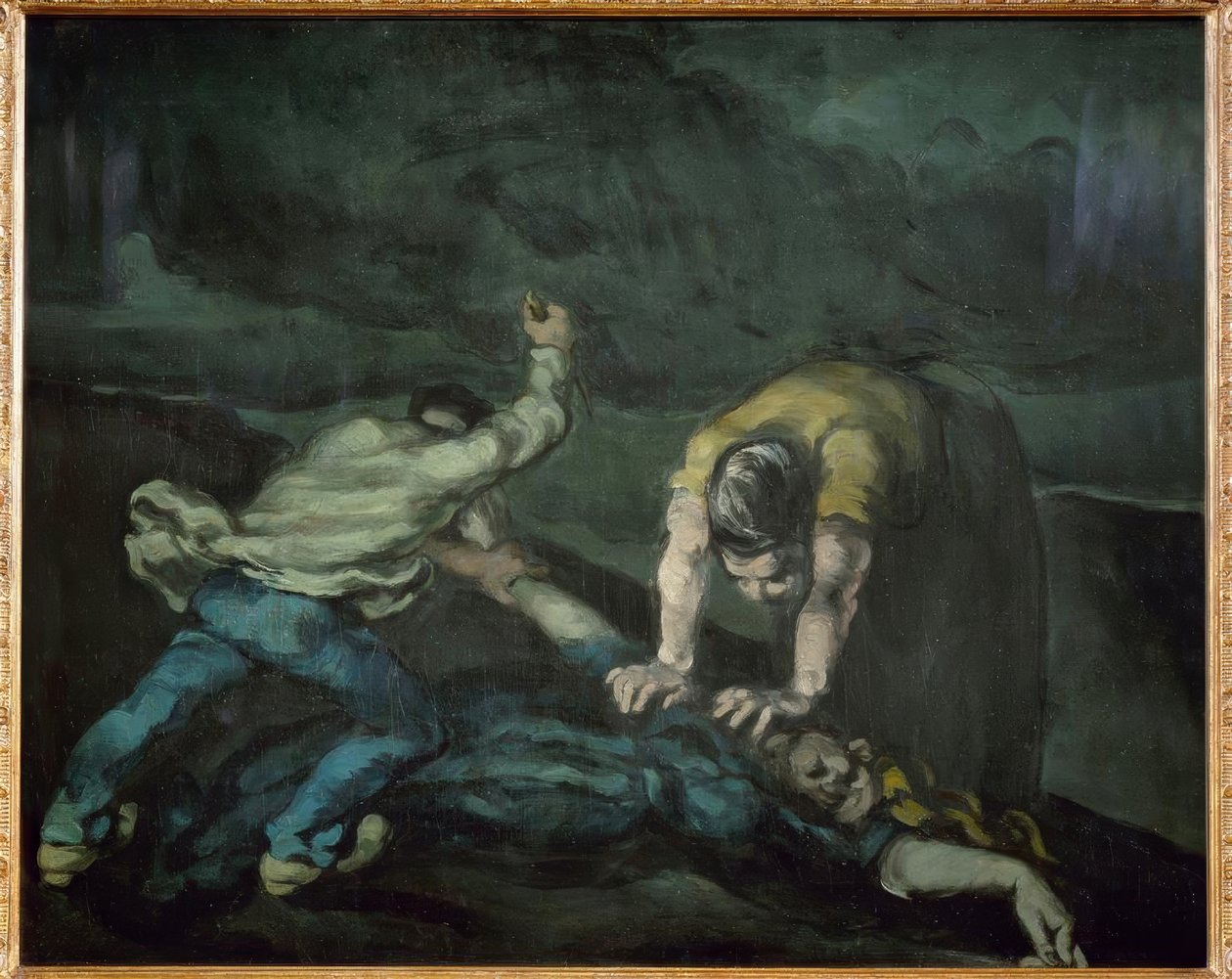 Le meurtre - Paul Cézanne