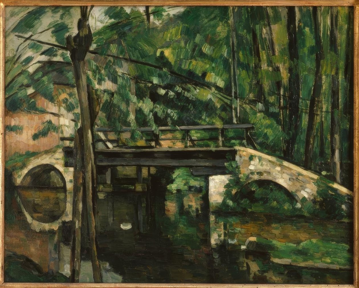 Le pont de Maincy, près de Melun - Paul Cézanne