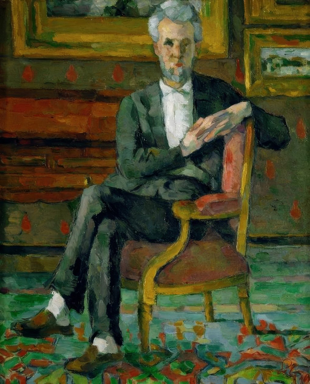 Portrait de Chocquet - Paul Cézanne