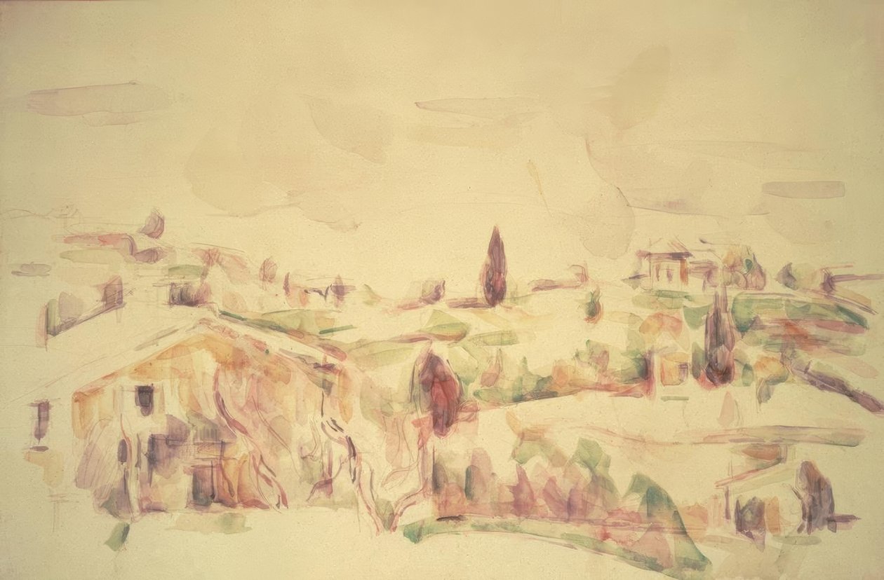 Paysage provençal - Paul Cézanne