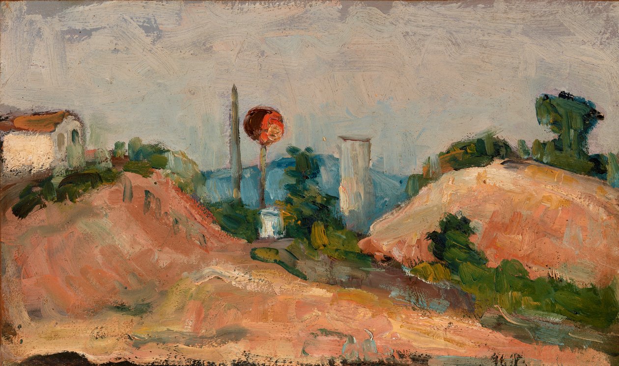 La Tranchée - Paul Cézanne