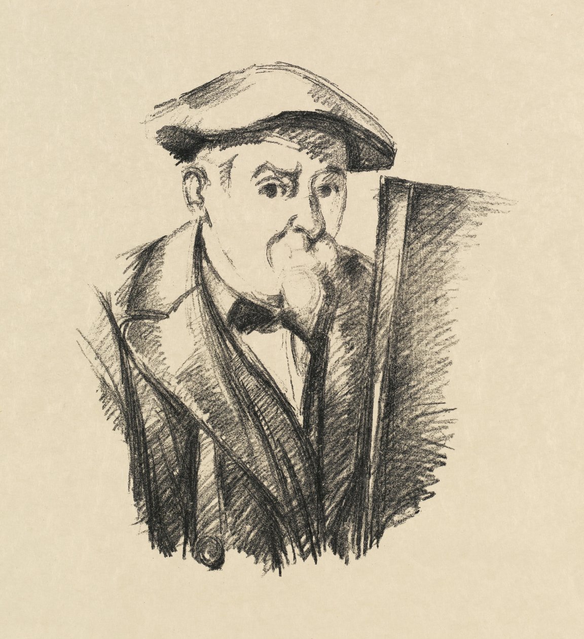 Autoportrait - Paul Cézanne
