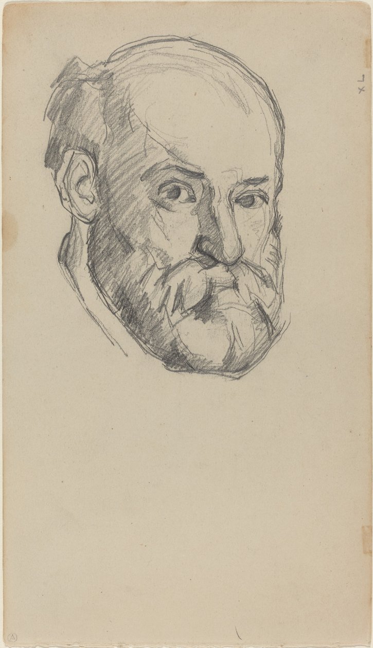 Autoportrait - Paul Cézanne