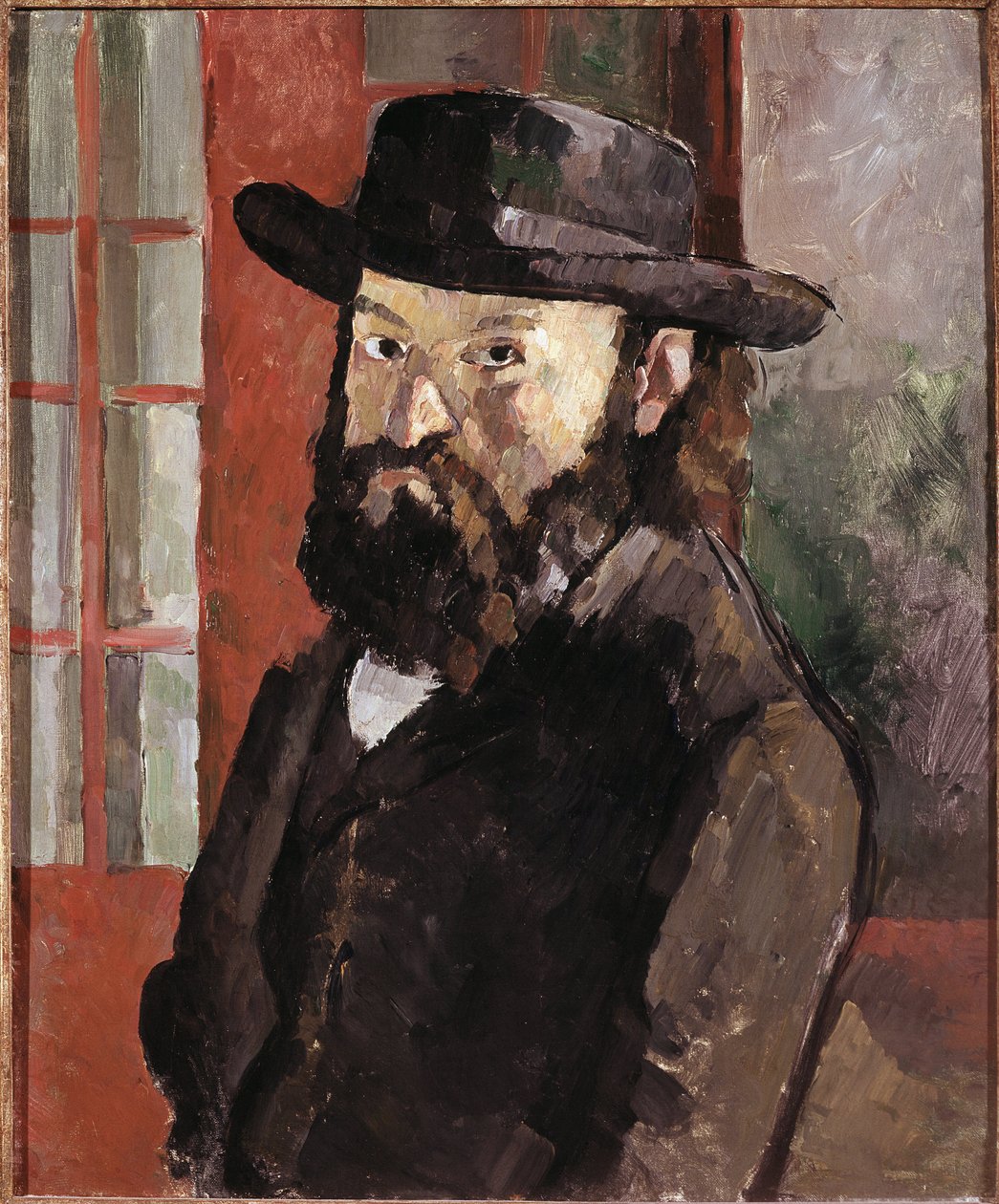 Autoportrait - Paul Cézanne