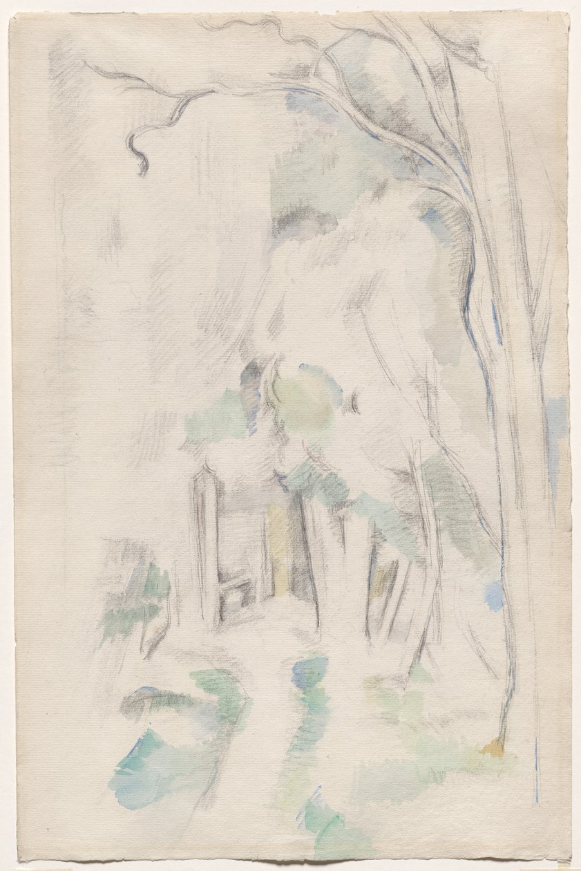 Sentier en forêt - Paul Cézanne