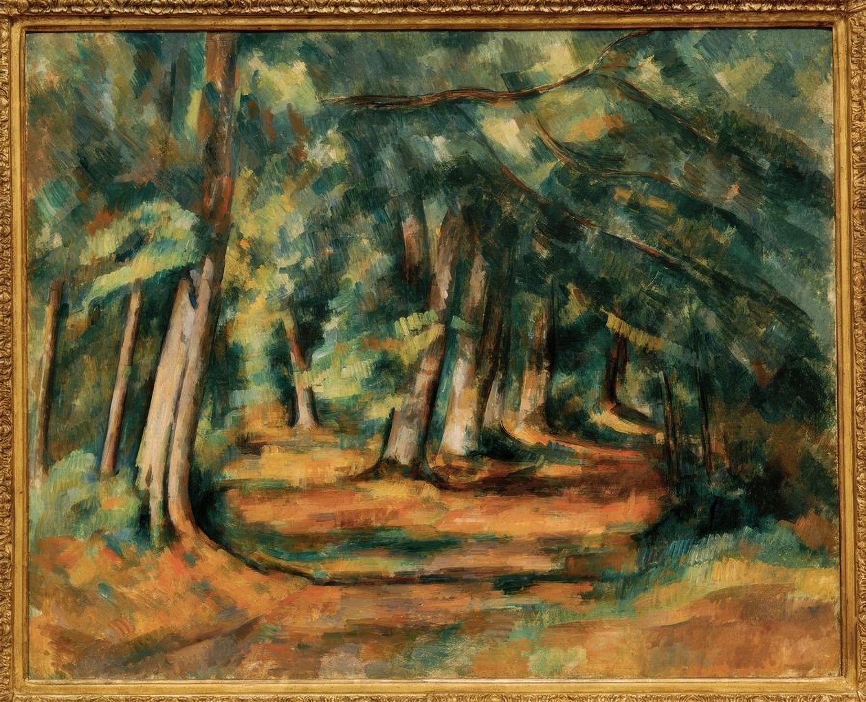 Sous-bois – Fontainebleau (?) - Paul Cézanne
