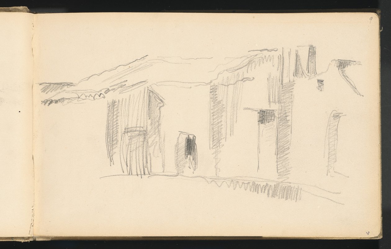 Étude de maisons - Paul Cézanne